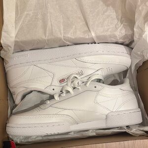 Reebok Classic White Leather Sneakers
